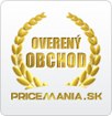 Ocenenie Pricemania - overený obchod